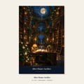 After-Hours Archive original bookish fantasy poster, 12 × 18 inches, unframed.